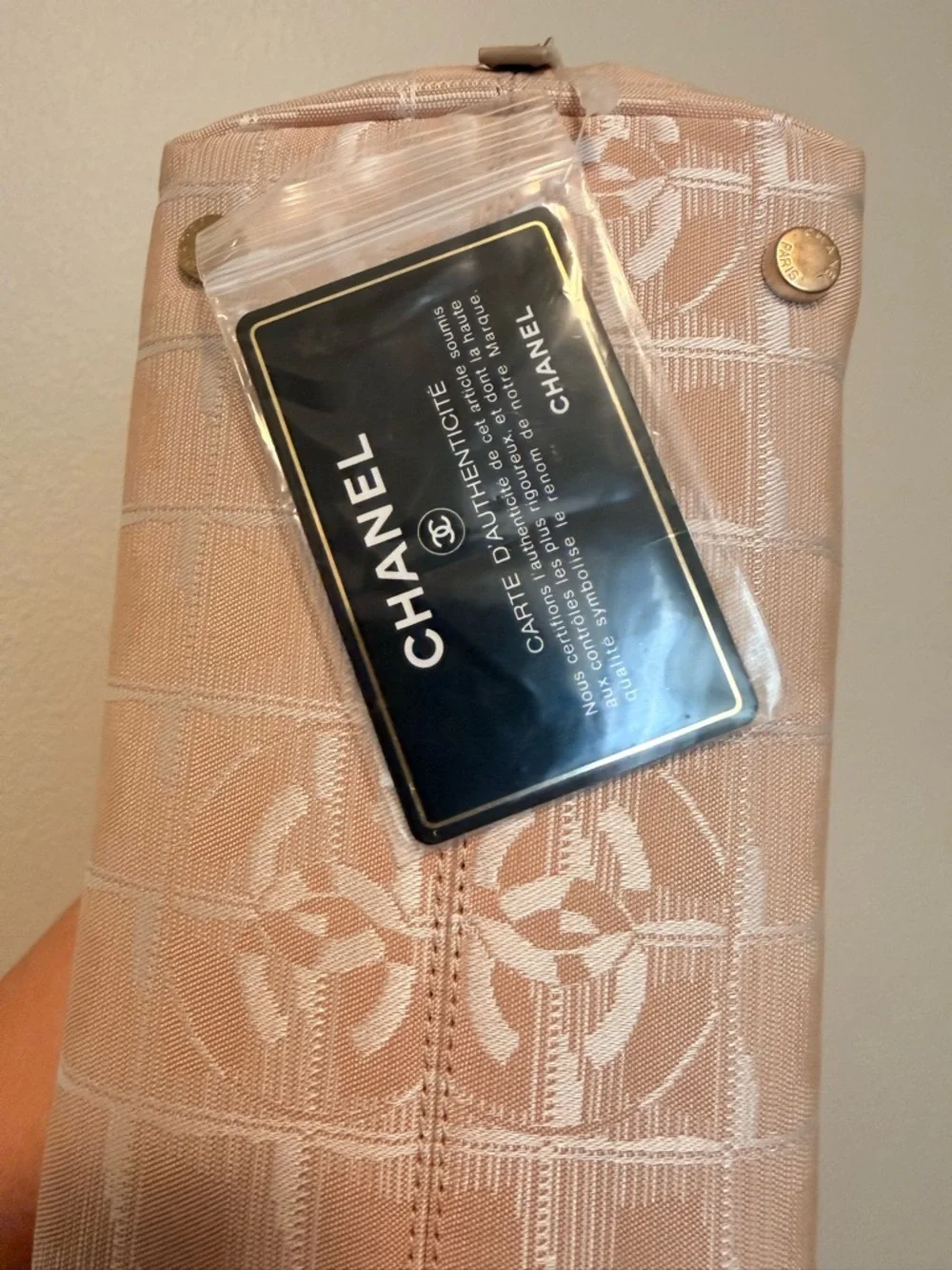 CHANEL CC Travel Line Tote Bag